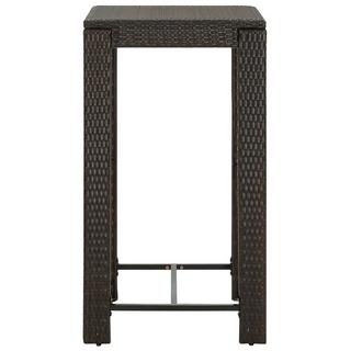 VidaXL Bar-set poly-rattan  