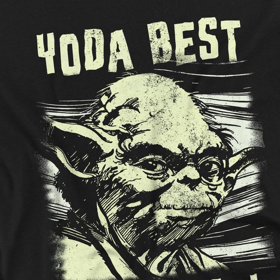 STAR WARS Star Wars Yoda Best Dad Langarm T-Shirt  