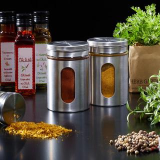 B2X Set di 6 barattoli per spezie extra large  