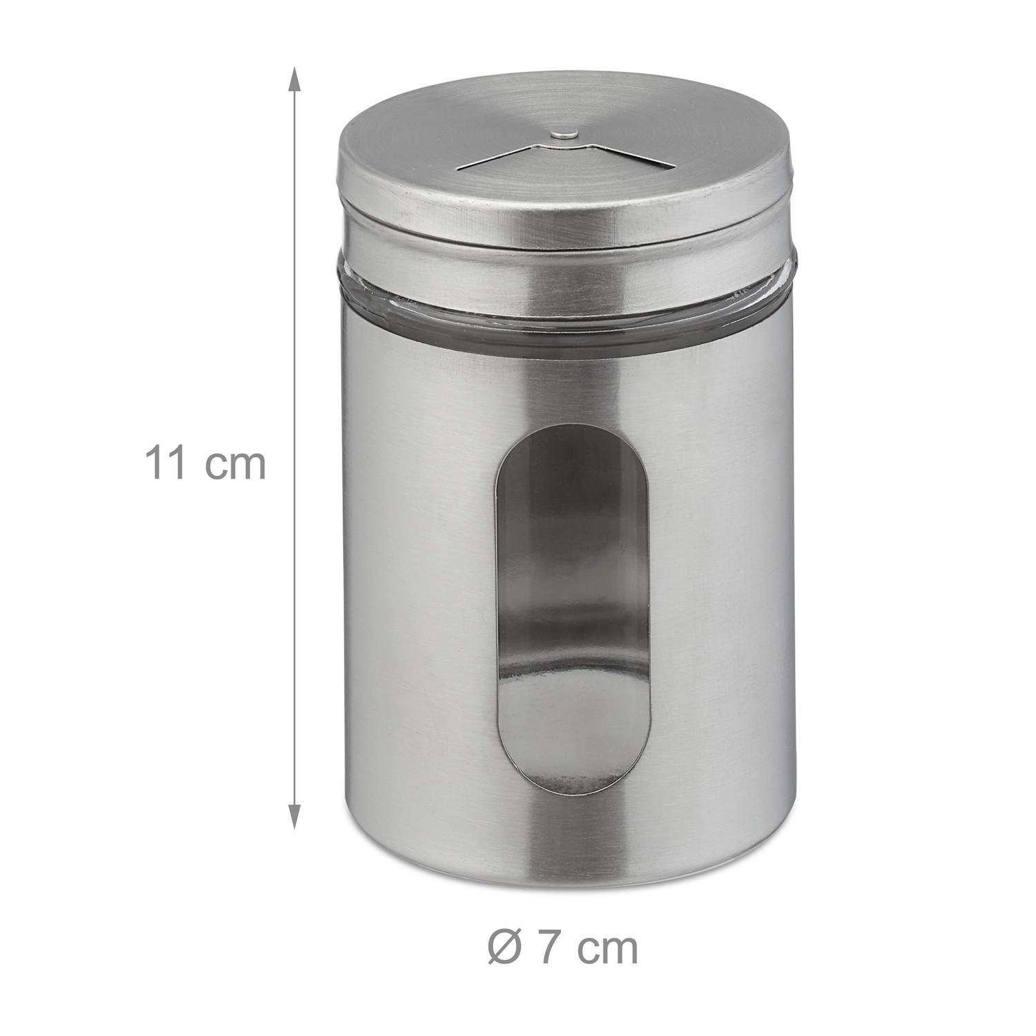 B2X Set di 6 barattoli per spezie extra large  