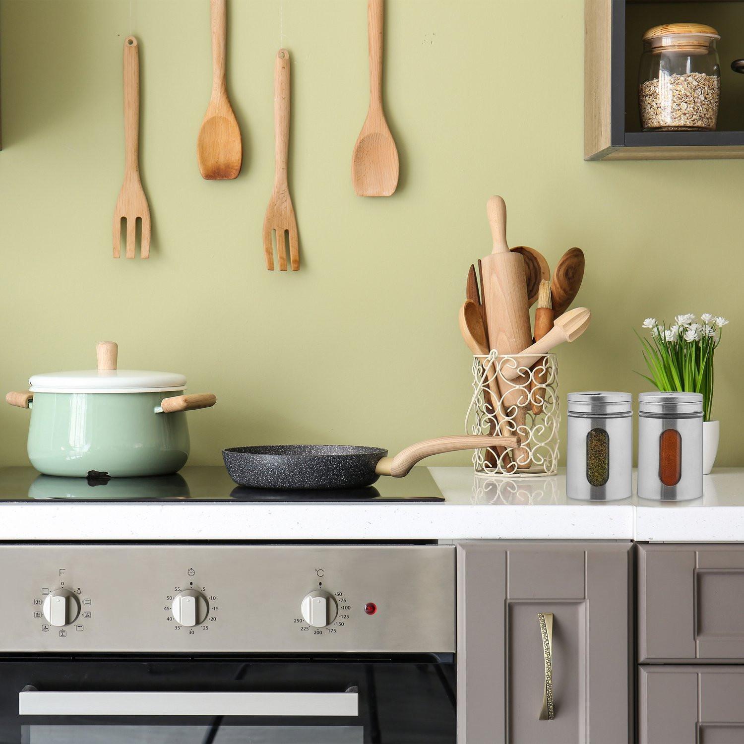 B2X Set di 6 barattoli per spezie extra large  