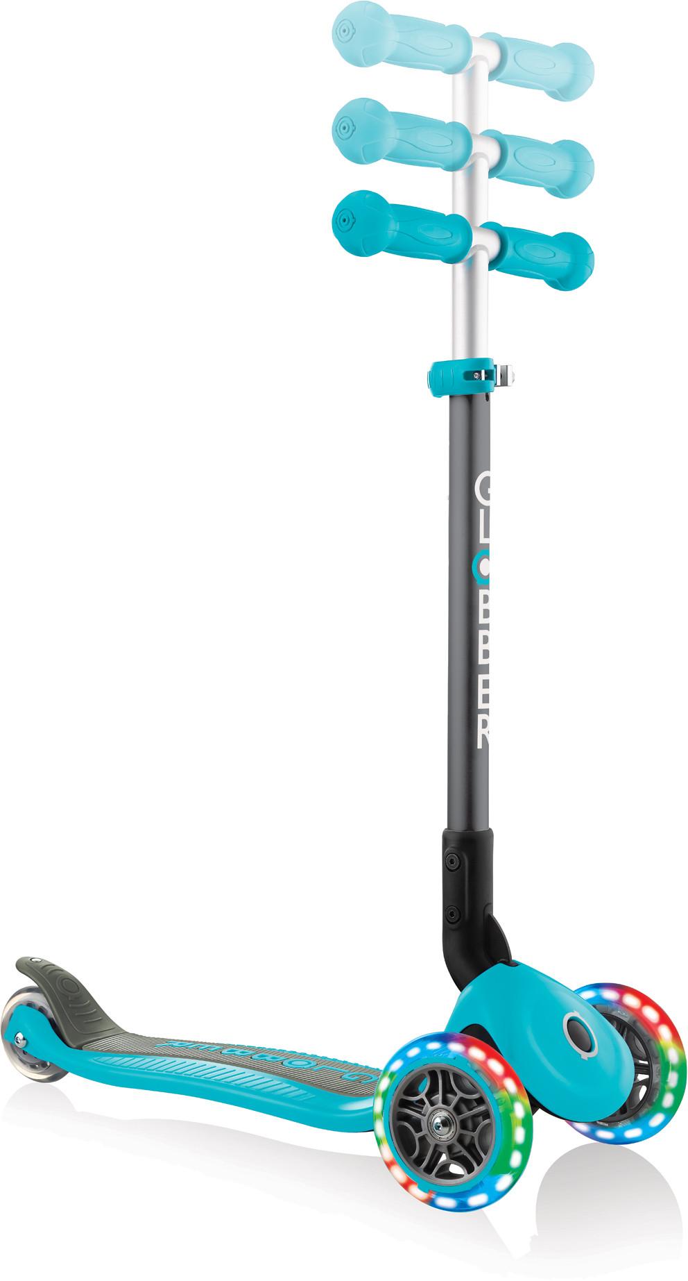 GLOBBER  Mini Primo Foldable s Anodized TBar Teal 