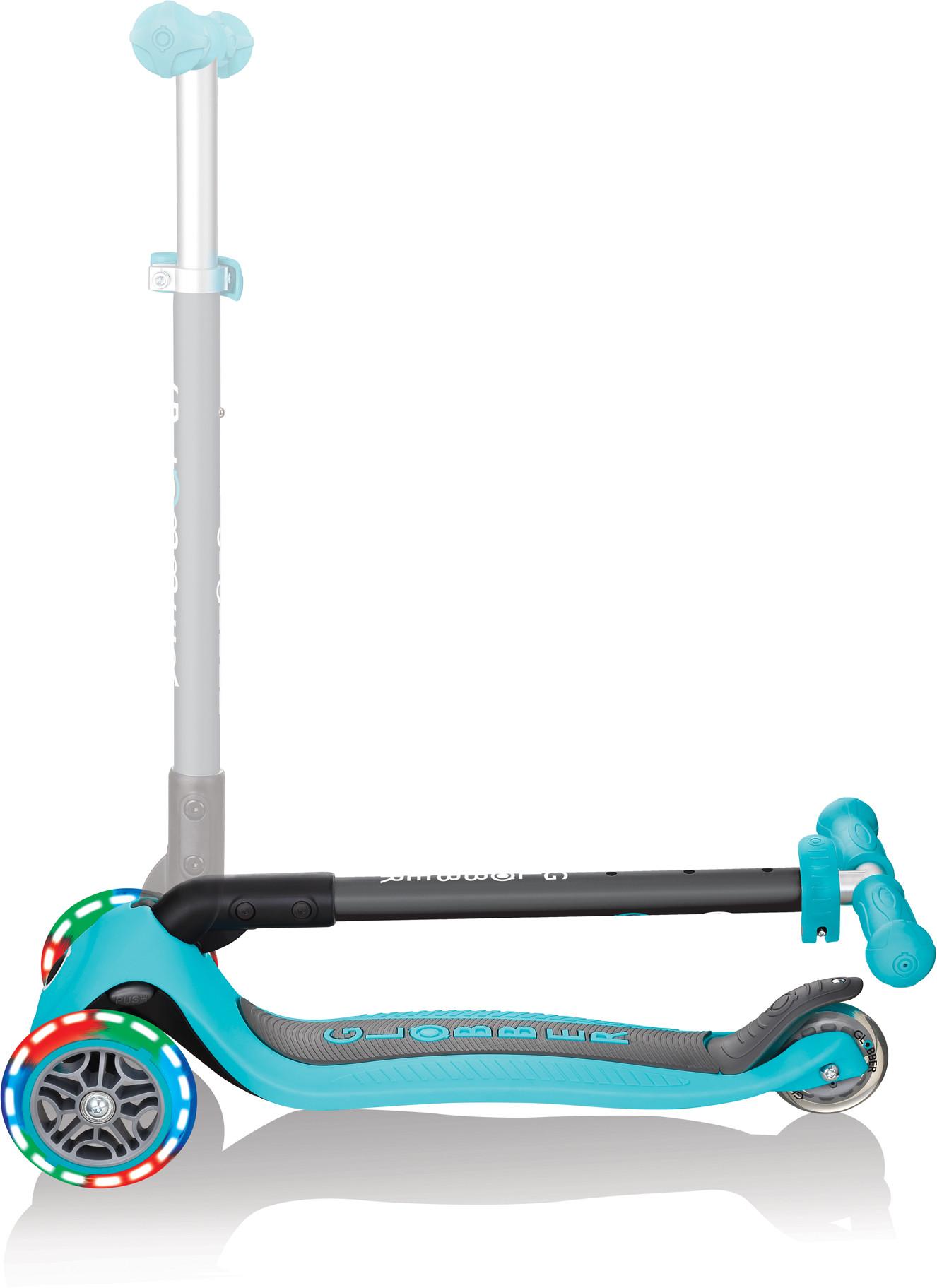 GLOBBER  Mini Primo Foldable s Anodized TBar Teal 