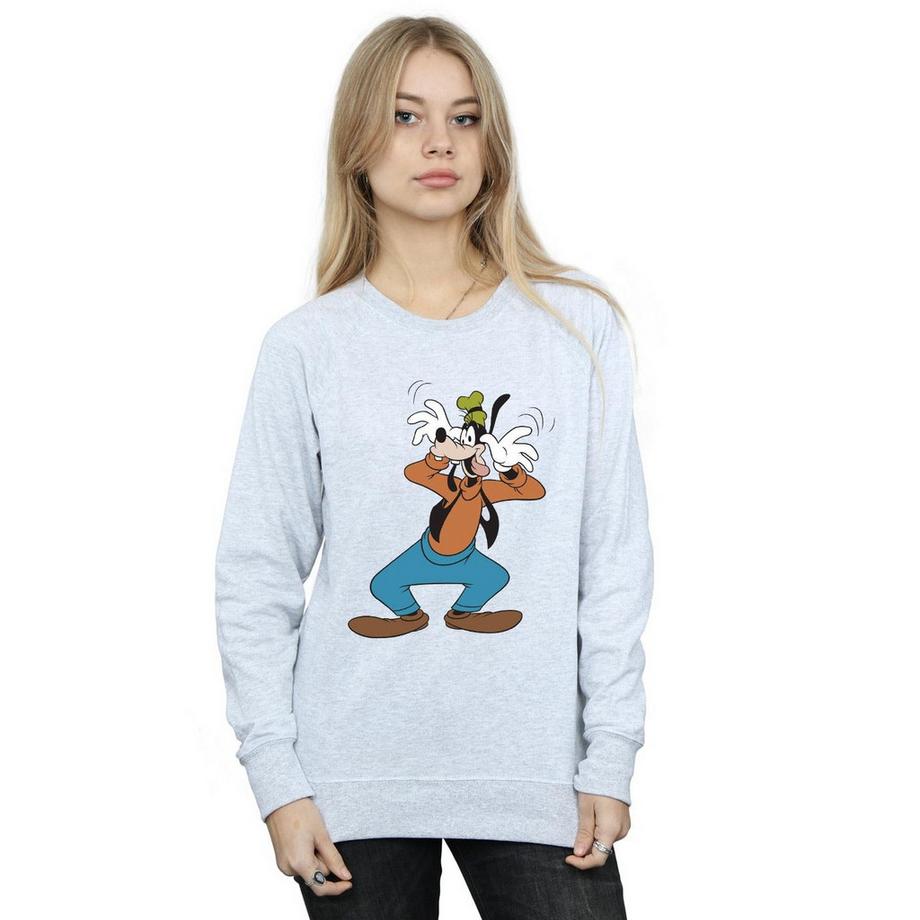 Disney Crazy Goofy Sweatshirt Imprimé  