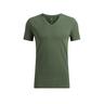 WE Fashion Herren-T-Shirt  Verde Foresta