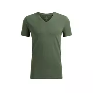 WE Fashion Herren-T-Shirt  Verde Foresta