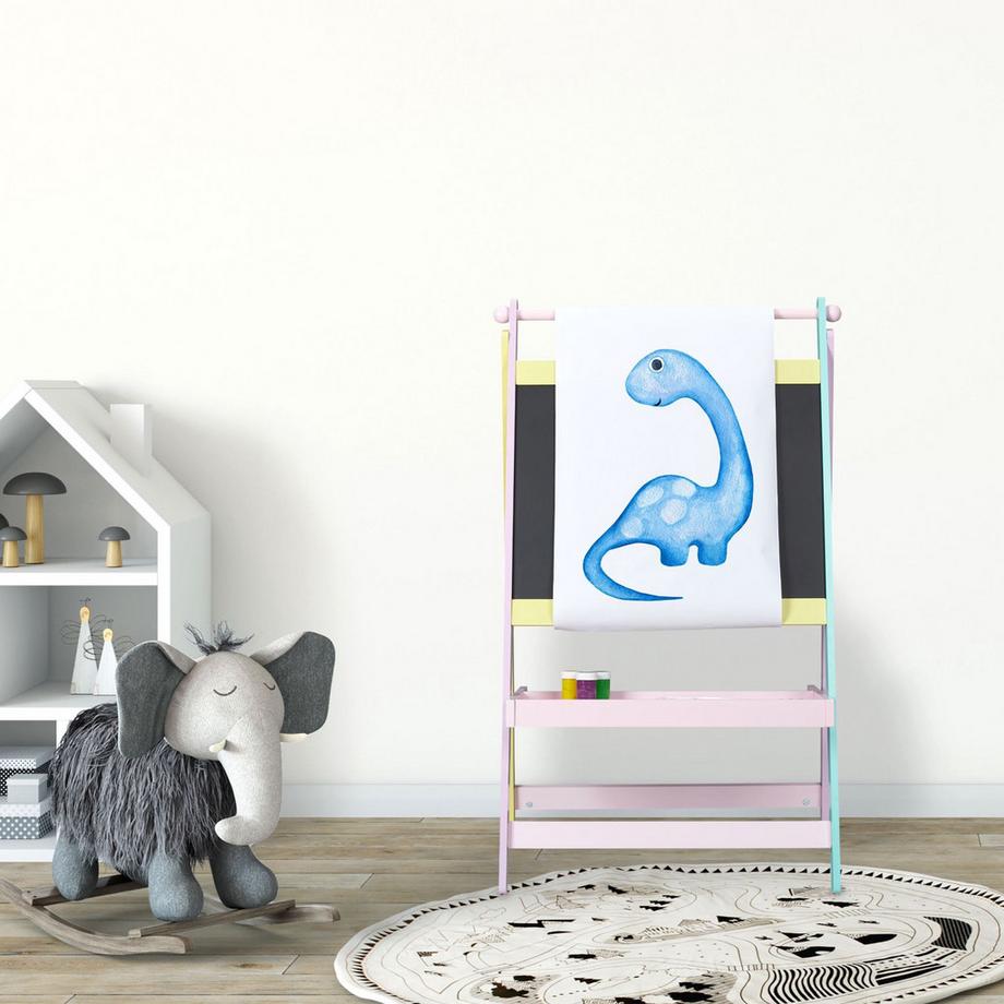 B2X  Kindertafel mit Papierrolle 