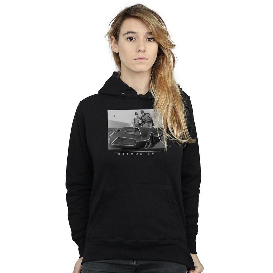 DC COMICS Felpa con Cappuccio Batman TV Series Batmobile  