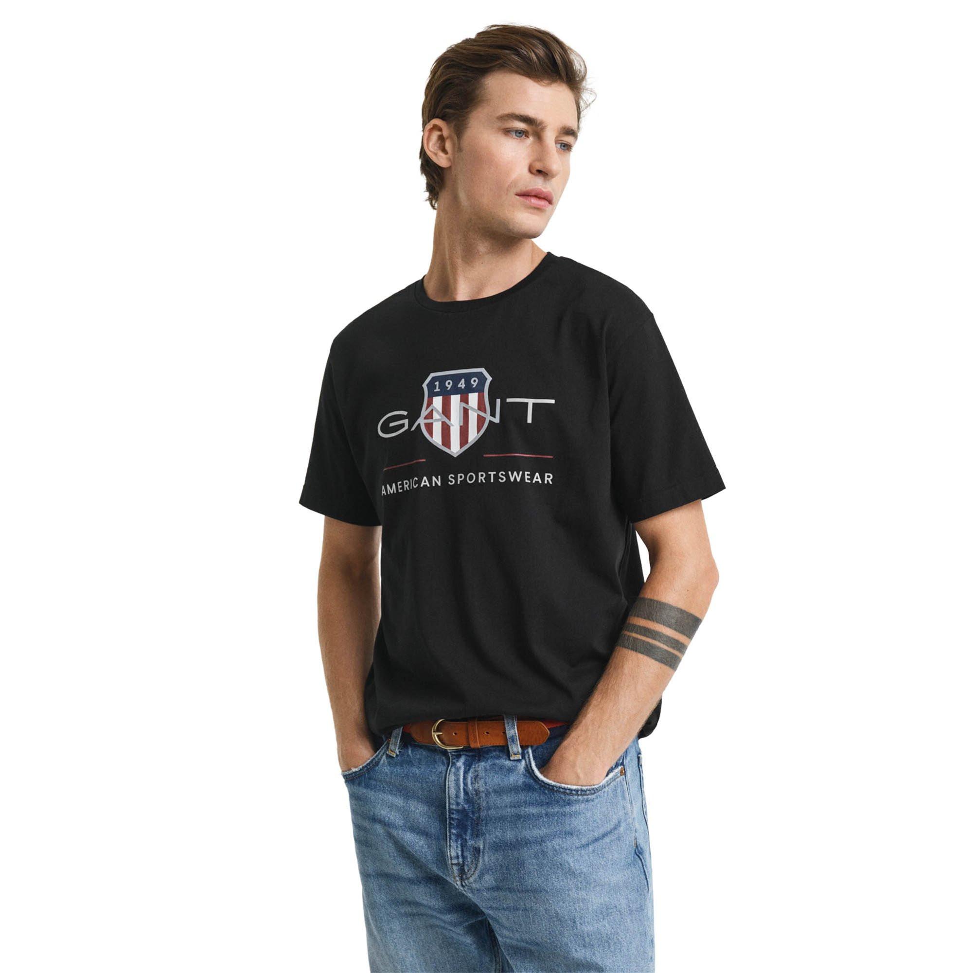 GANT Shield Logo Regular Fit T-Shirt  
