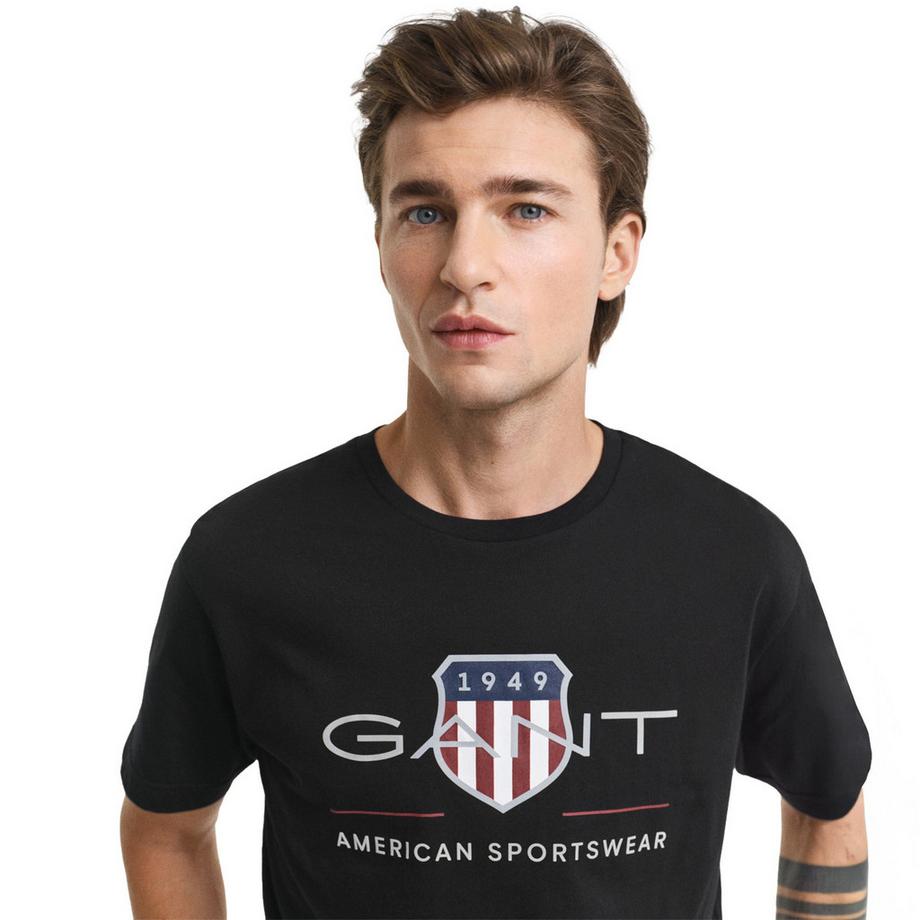 GANT Shield Logo Regular Fit T-Shirt  