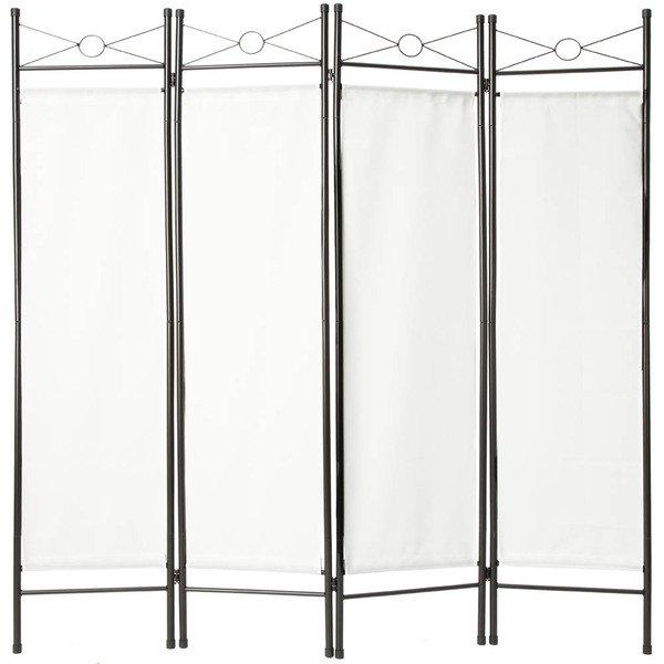 Tectake Paravento, divisorio 180 x 160 x 2,5 cm  