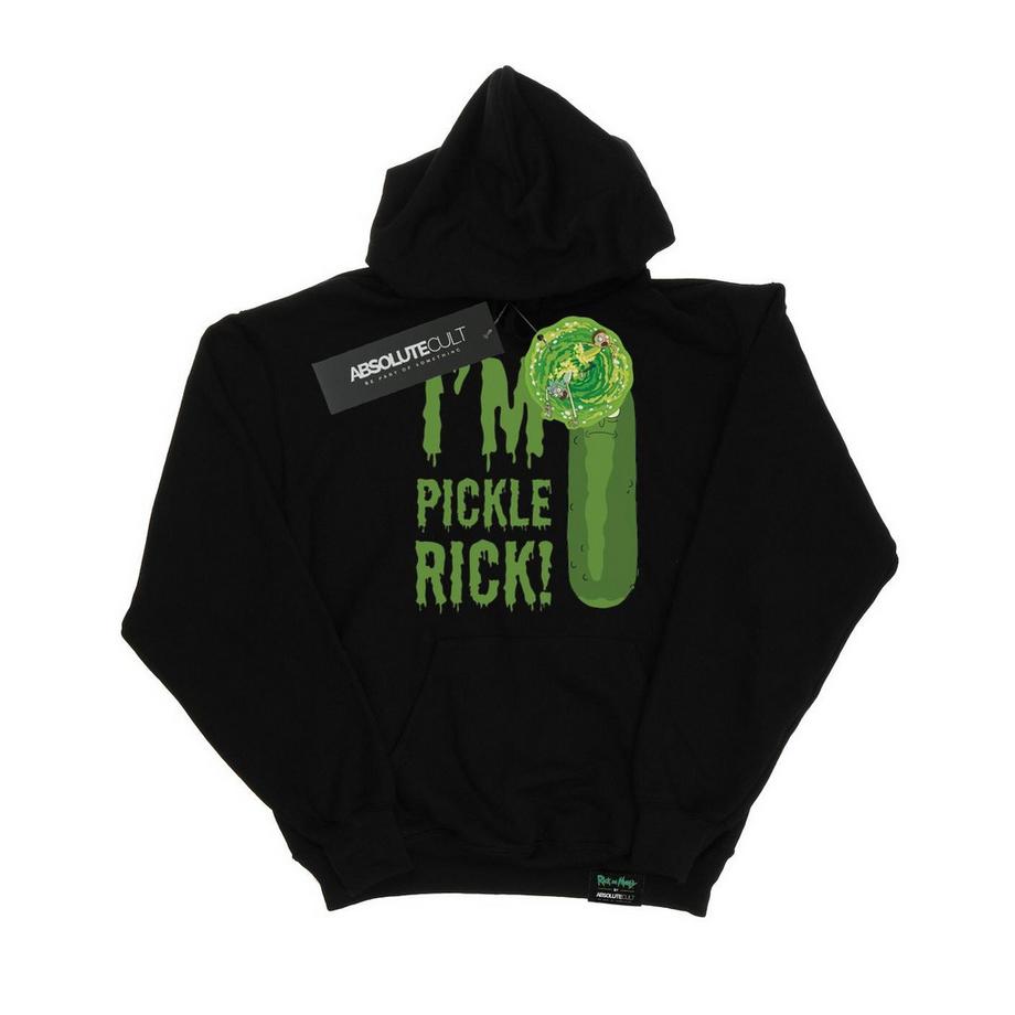 Sweat à capuche I'M PICKLE RICK