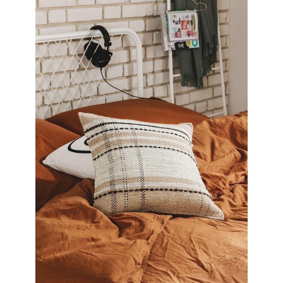 Benuta Bahati Beige Kissenbezug  