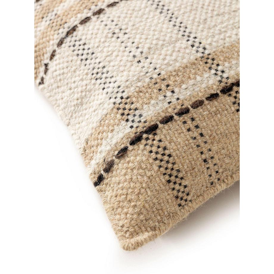 Benuta Bahati Beige Kissenbezug  