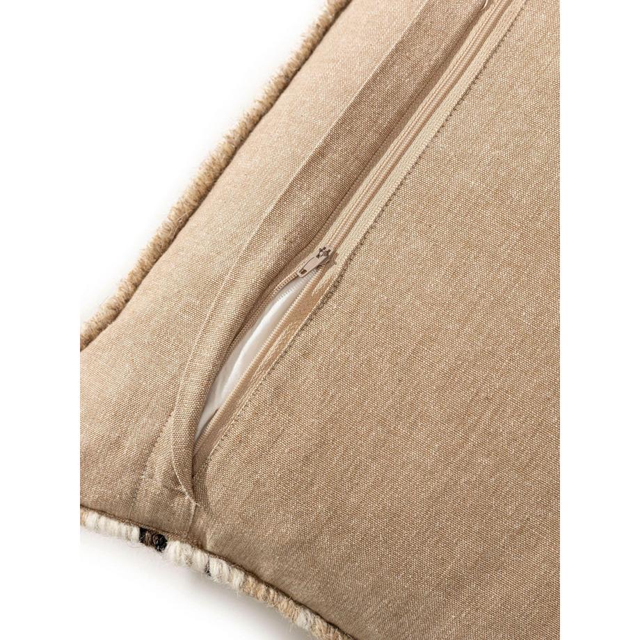 Benuta Bahati Beige Kissenbezug  