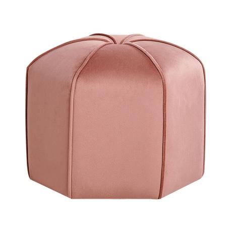 Beliani Pouf aus Samtstoff Retro WISHEK  