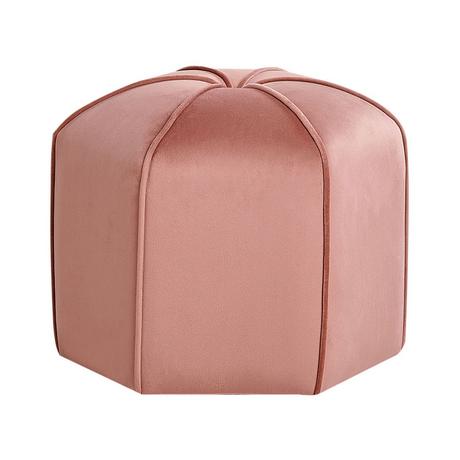 Beliani Pouf aus Samtstoff Modern WISHEK  