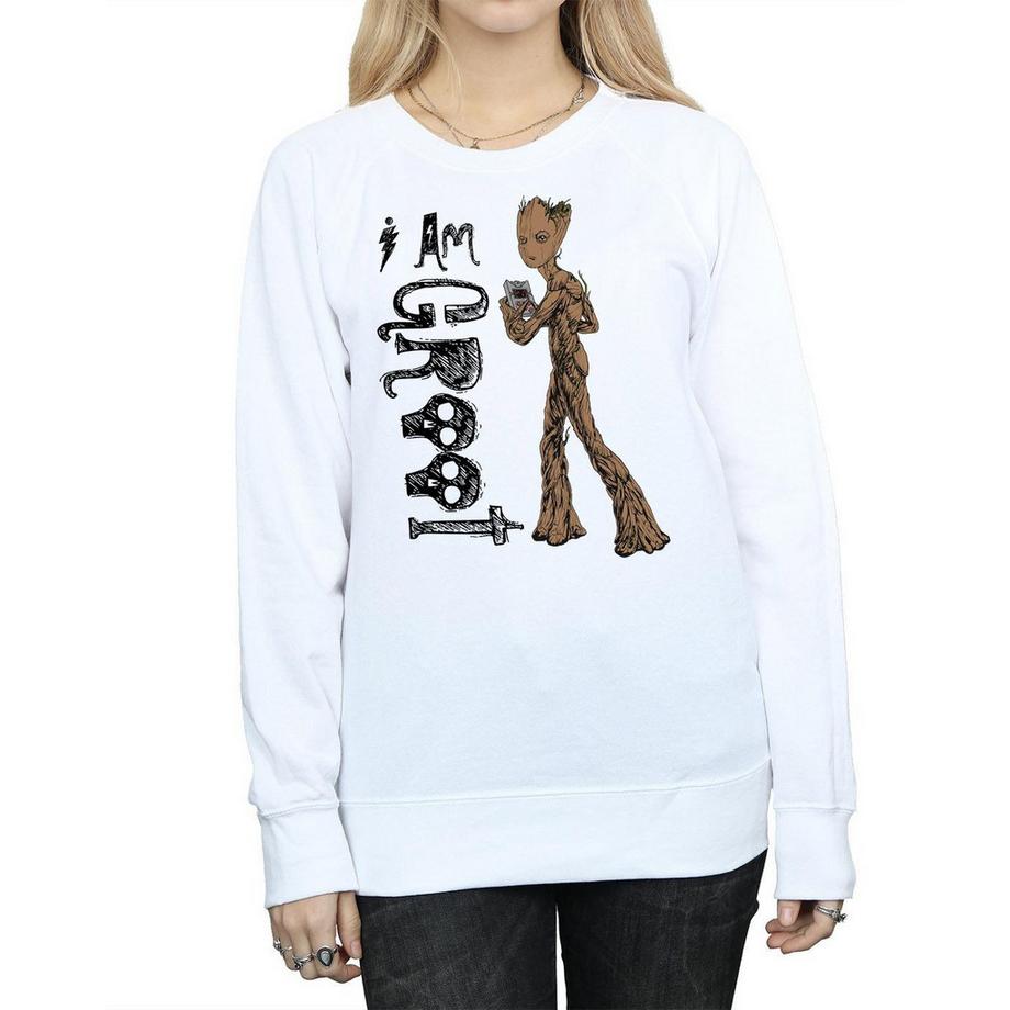 MARVEL Avengers Infinity War I Am Teenage Groot Felpa  