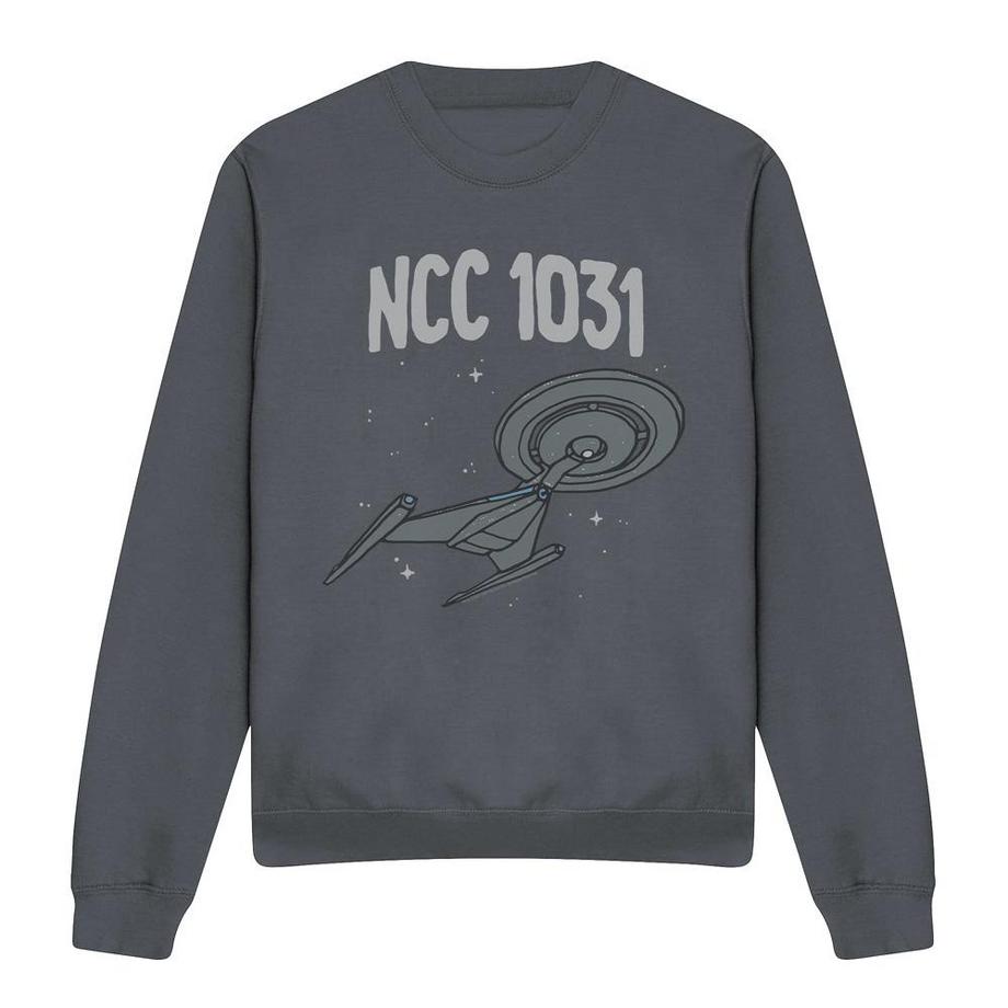 Star Trek Crossfield Class Grafikdruck Sweatshirt  