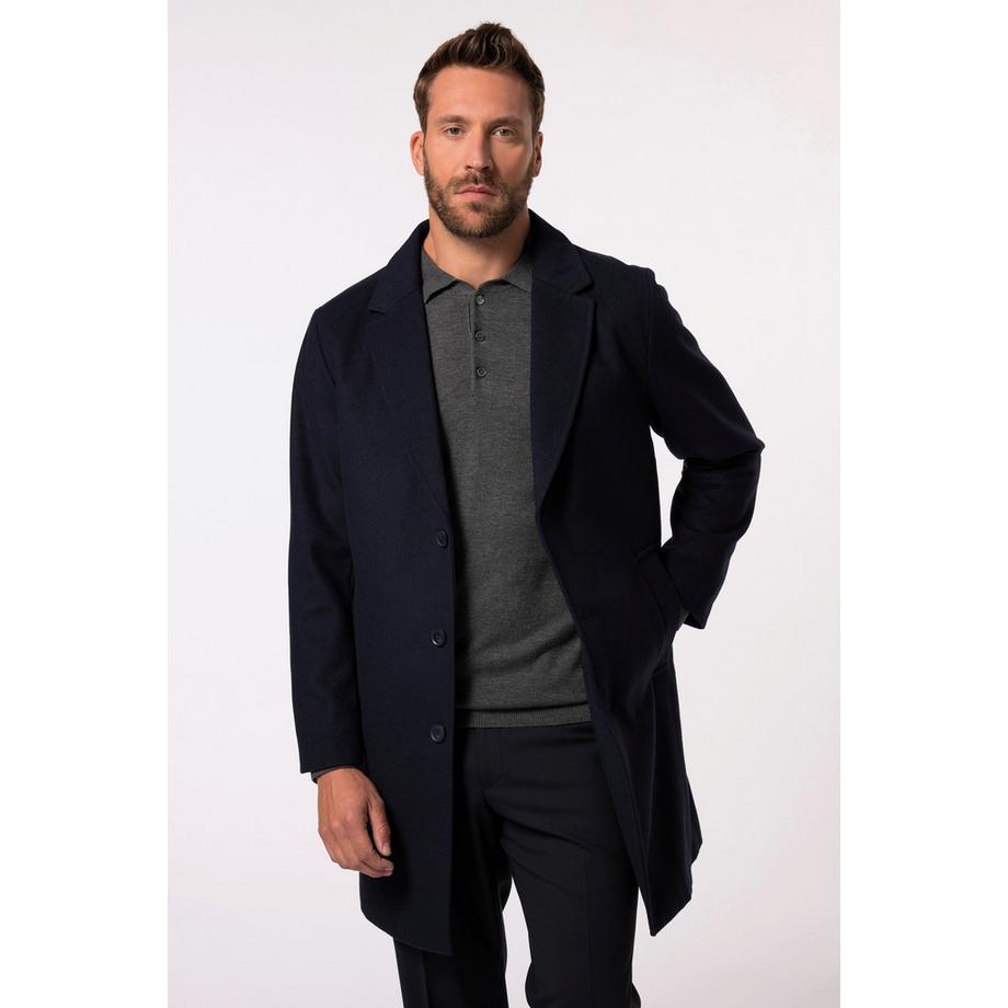 JP1880 Cappotto in misto lana con revers  