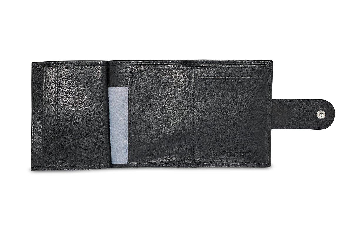 BUGATTI Secure Smart RFID Kreditkartenetui Croco  