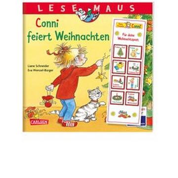 LESEMAUS 58: Conni feiert Weihnachten