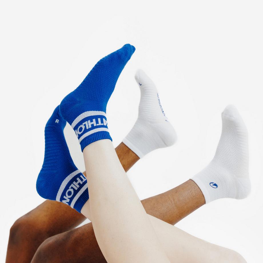 DECATHLON Calze sportive in cotone confezione da 3  