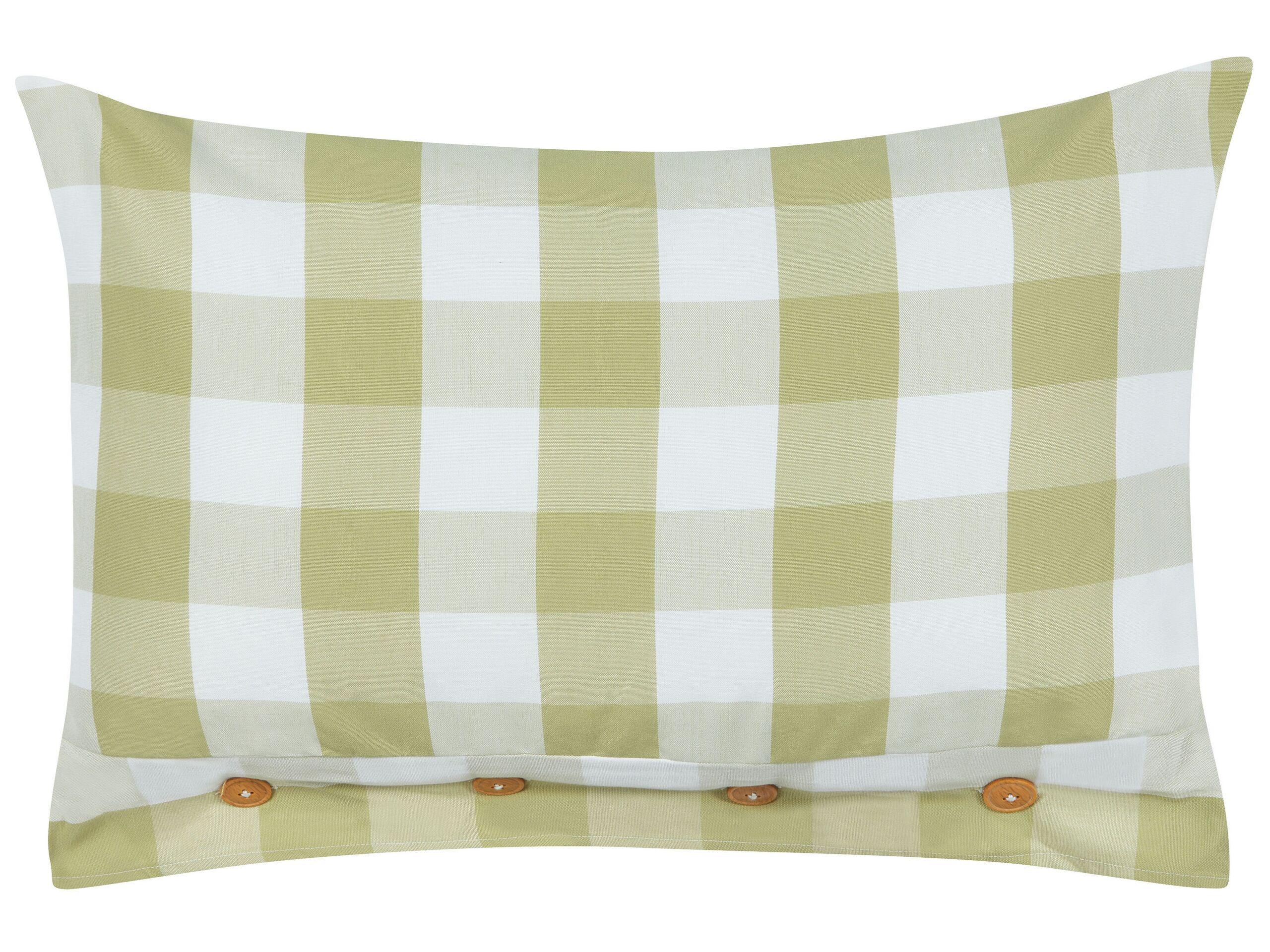 Beliani Coussin en Polyester Rustique TAMNINE  