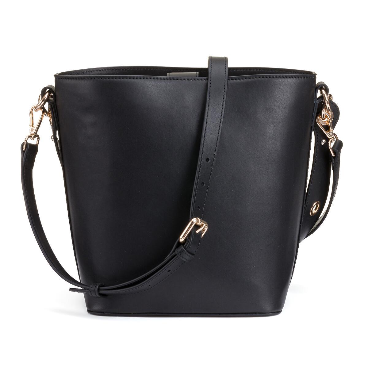 La Redoute Collections  Bucket-Bag aus Leder 