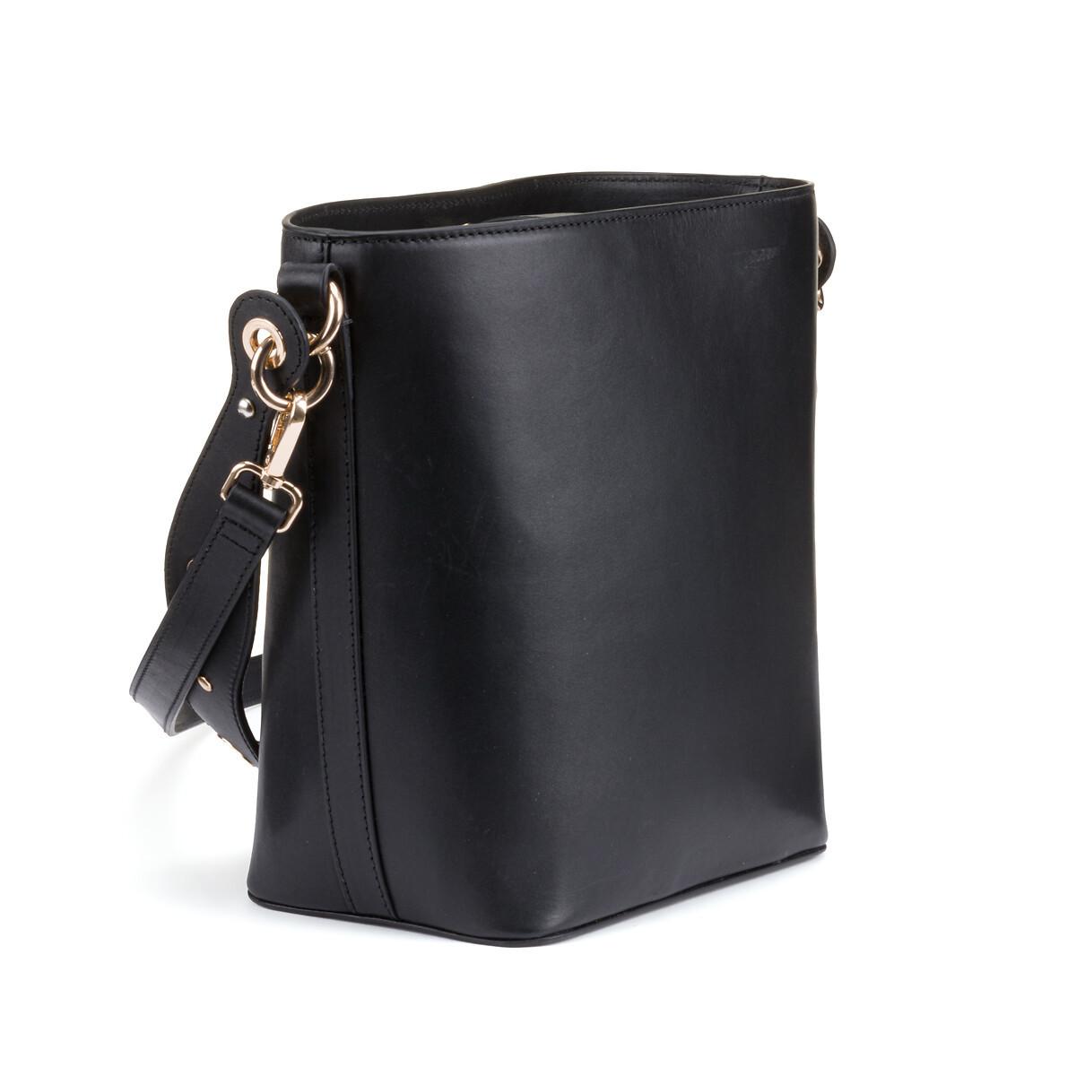 La Redoute Collections  Bucket-Bag aus Leder 