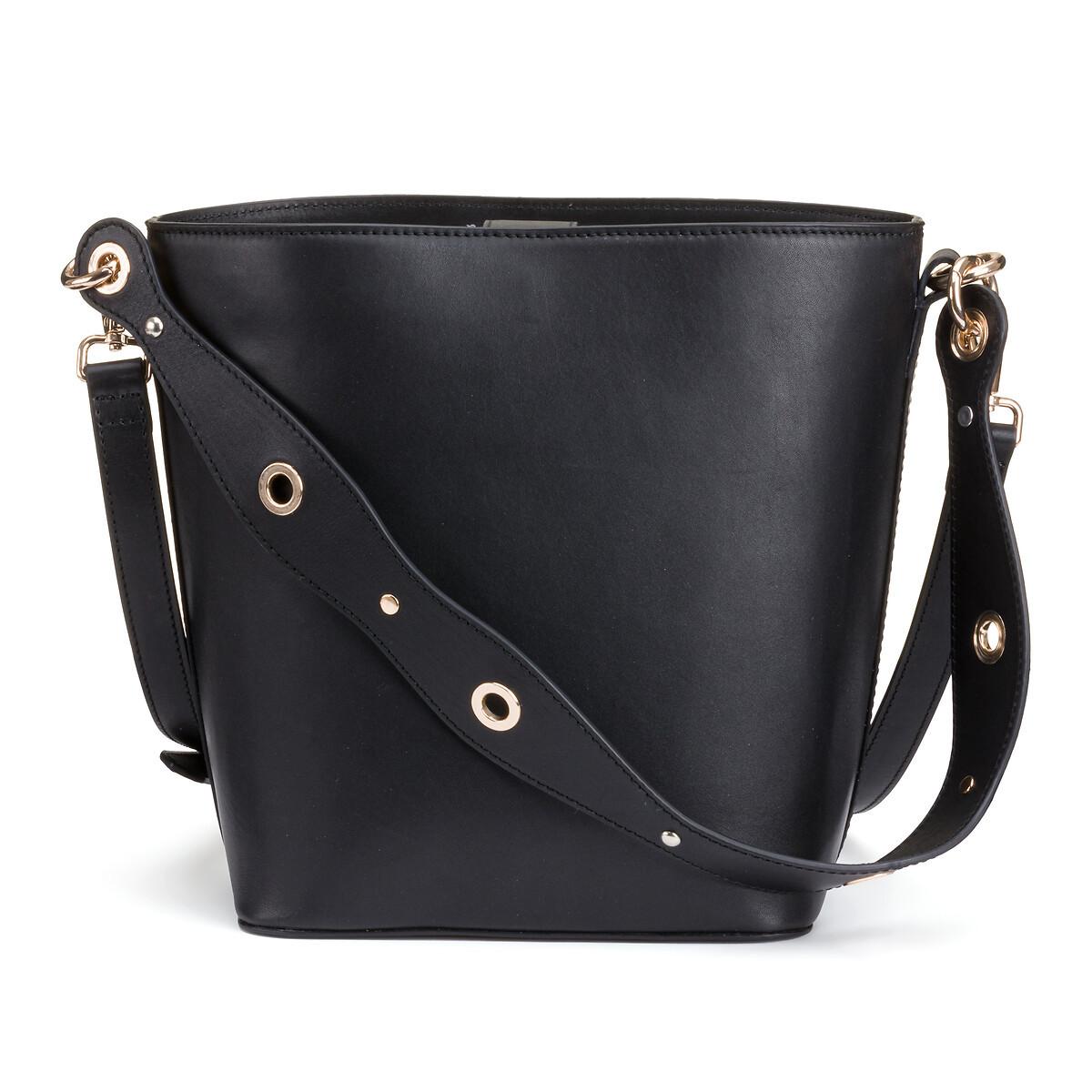 La Redoute Collections  Bucket-Bag aus Leder 