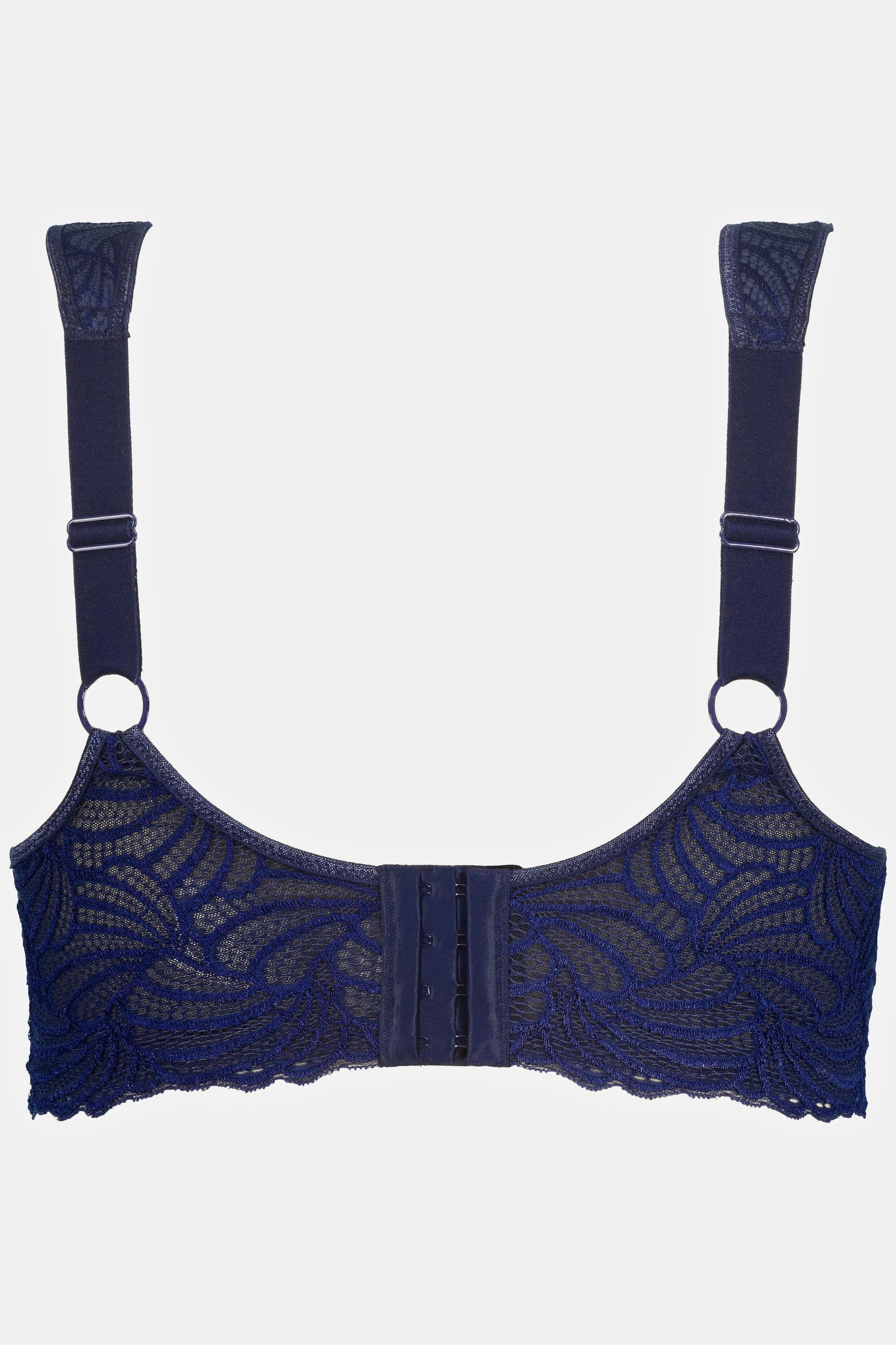 Ulla Popken Bralette in pizzo senza ferretto  