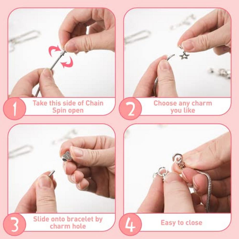 Activity-board  Geschenke Armband Handwerk Teen Geschenke Bastelsets Kreatives Set für Kinderspielzeug 