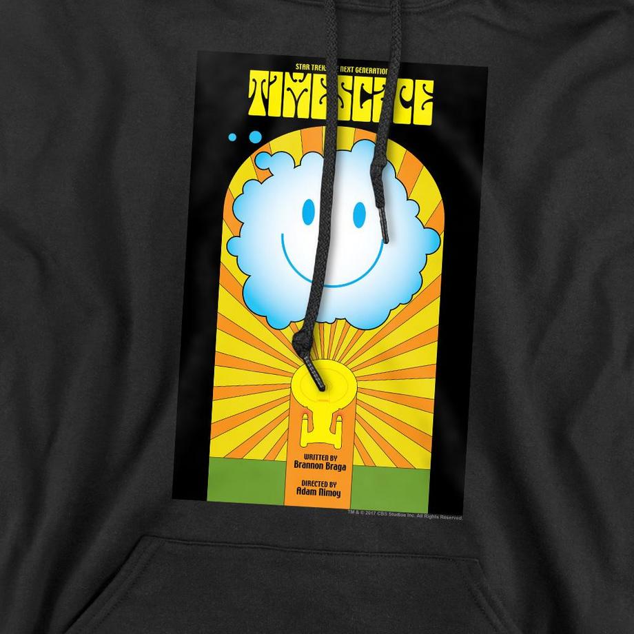 Star Trek The Next Generation Season 6 Episode 25 Felpa con cappuccio  