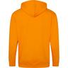 AWDis Sweatshirt à capuche et fermeture zippée  Orange