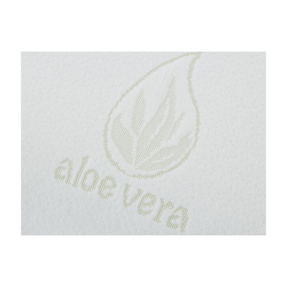 Vente-unique Guanciale Memory Foam Douceur d'Aloe Vera 60 x 60 cm  