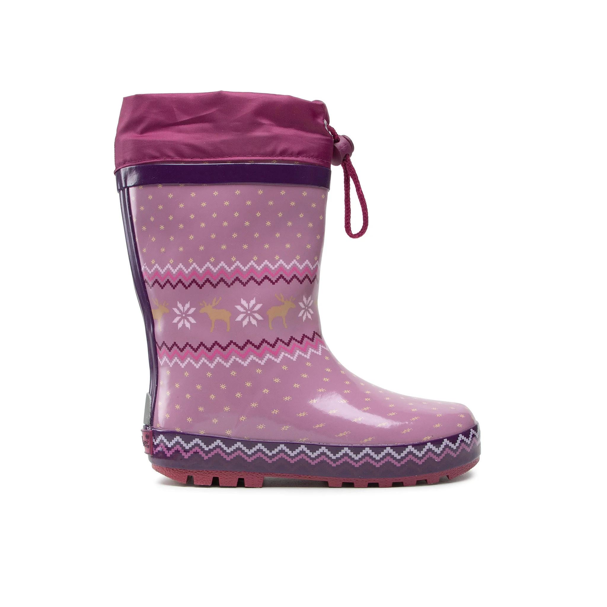 Playshoes  stivaletti da pioggia in gomma per bambini norway lined 