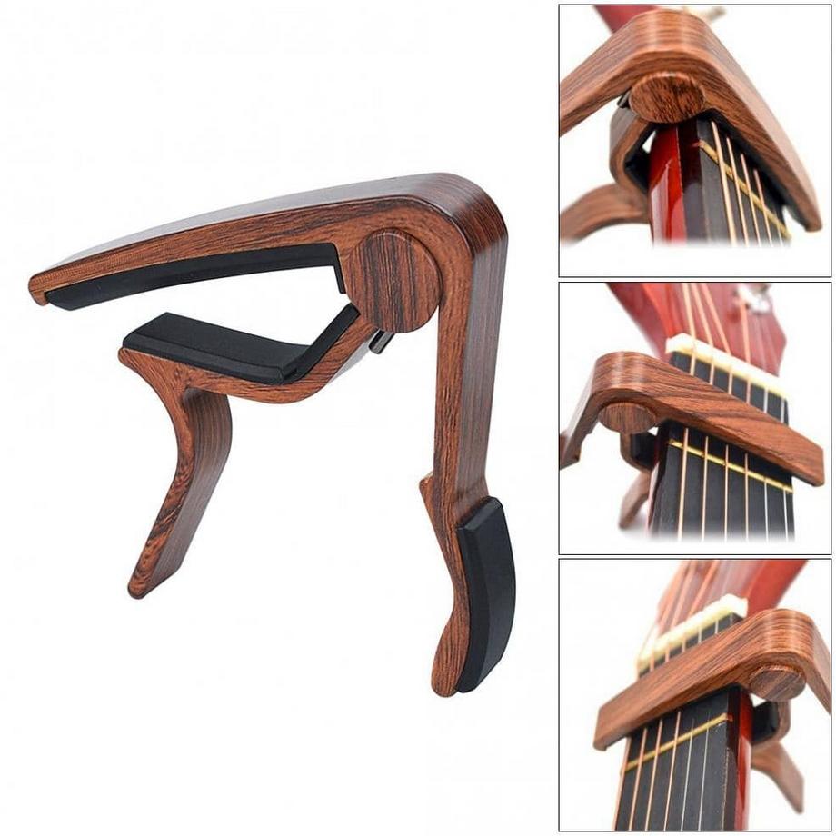 eStore  Capodastre pour guitare - Bois 