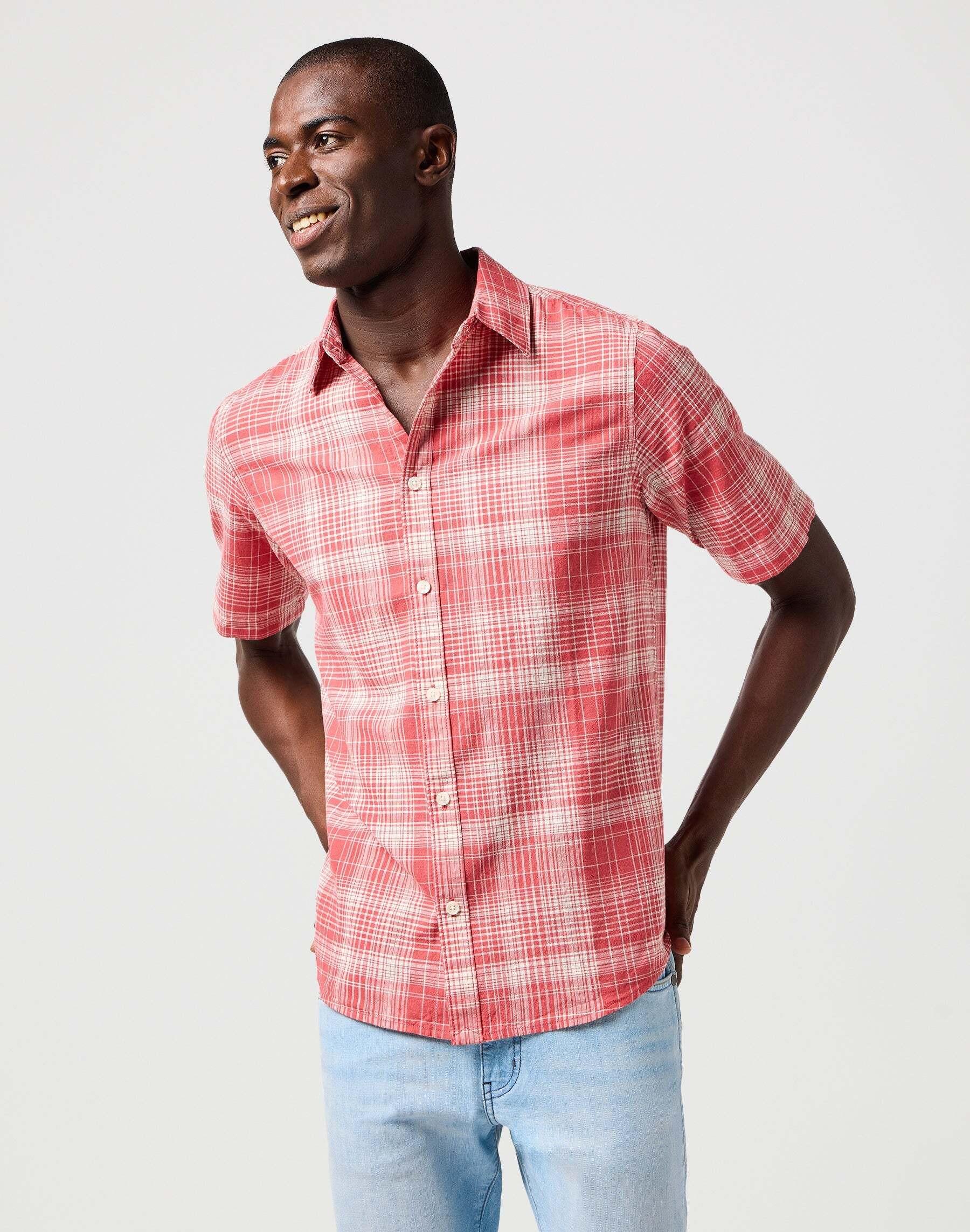 Wrangler Camicia Maniche Corte Quadri  