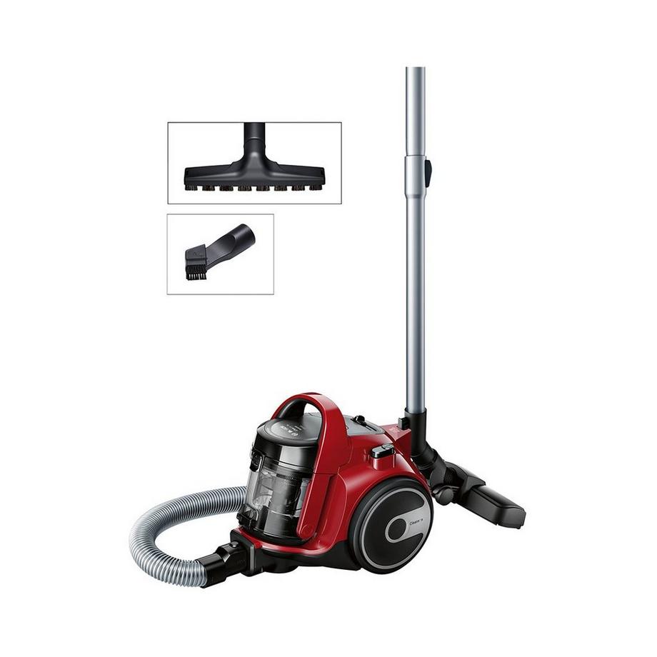 Beutelloser Bodenstaubsauger BGS05AAA2 GS05 Cleann'n rot