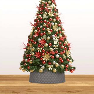 VidaXL Jupe d'arbre de noël plastique  