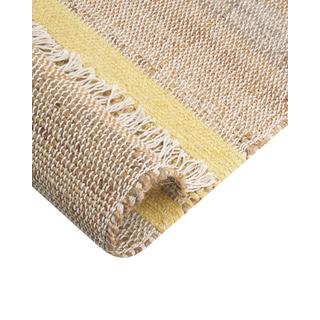 Beliani Tappeto en Iuta Boho TALPUR  