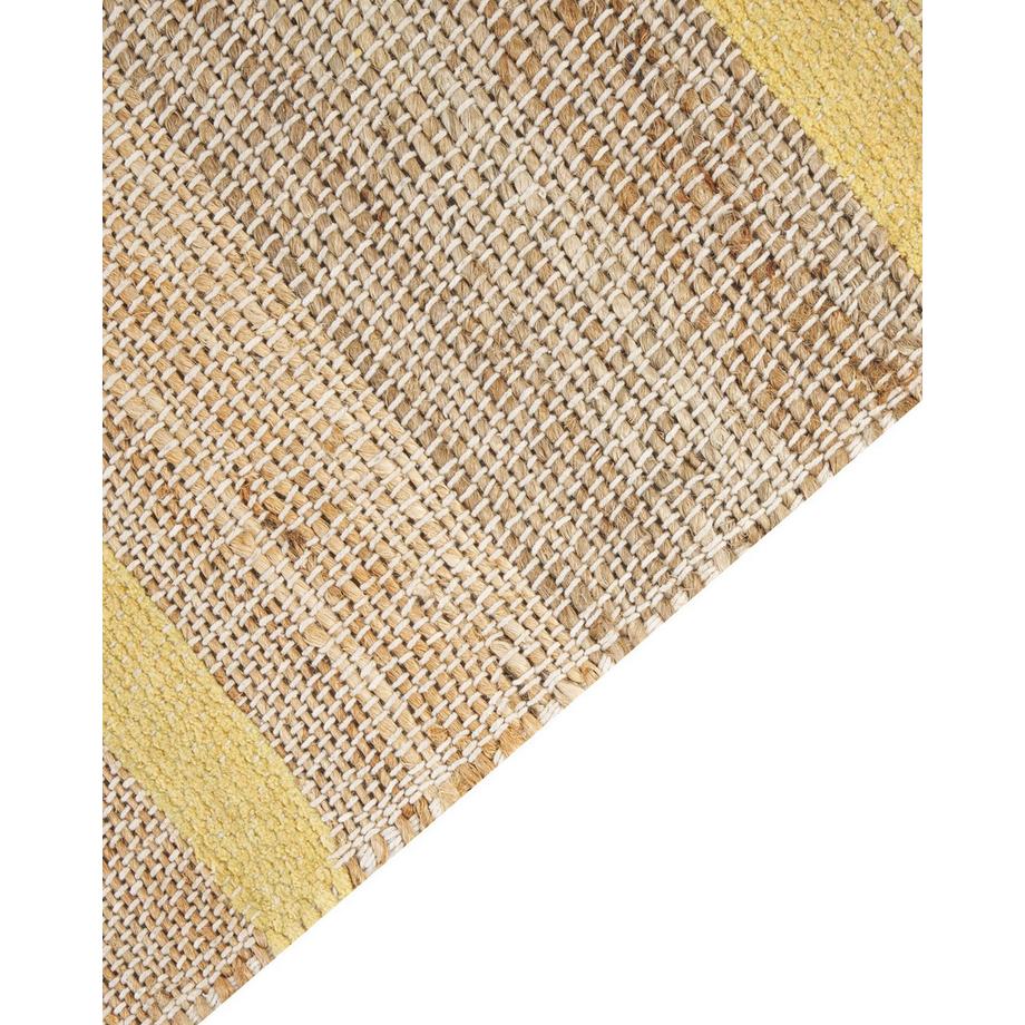 Beliani Tappeto en Iuta Boho TALPUR  