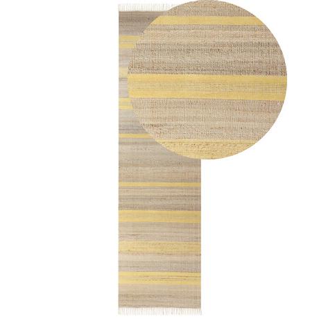 Beliani Tappeto en Iuta Boho TALPUR  