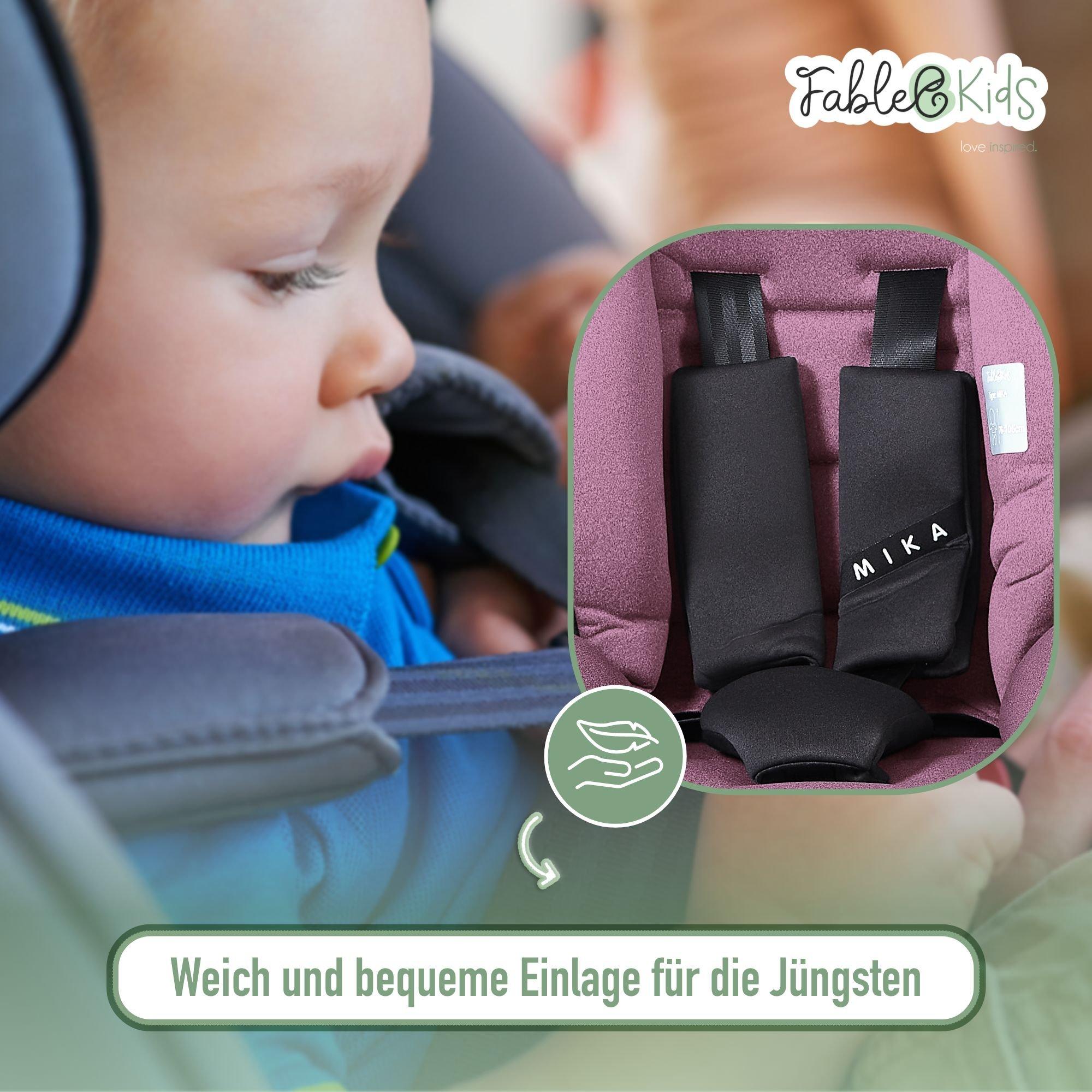 FableKids  Autokindersitz Autositz Kinderautositz Kindersitz Sitzerhöhung ECE 