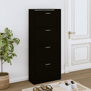 VidaXL Armoire à chaussures bois d'ingénierie  