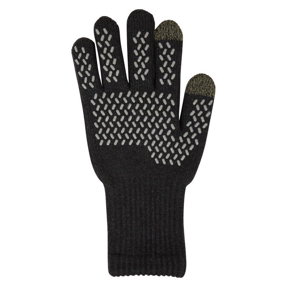 Mountain Warehouse Gants d'hiver en Jersey Imperméables avec Picots en Silicone  