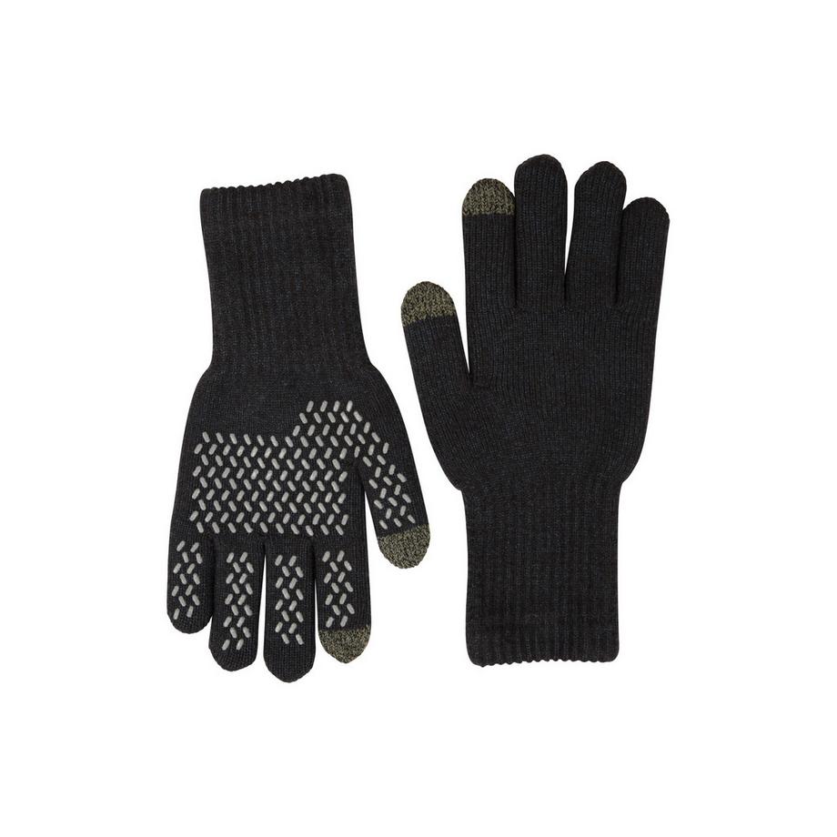 Mountain Warehouse Gants d'hiver en Jersey Imperméables avec Picots en Silicone  