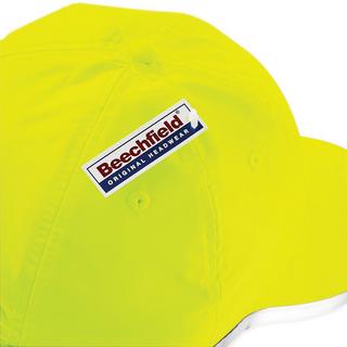 Beechfield  Baseball Kappe Hi Vis 