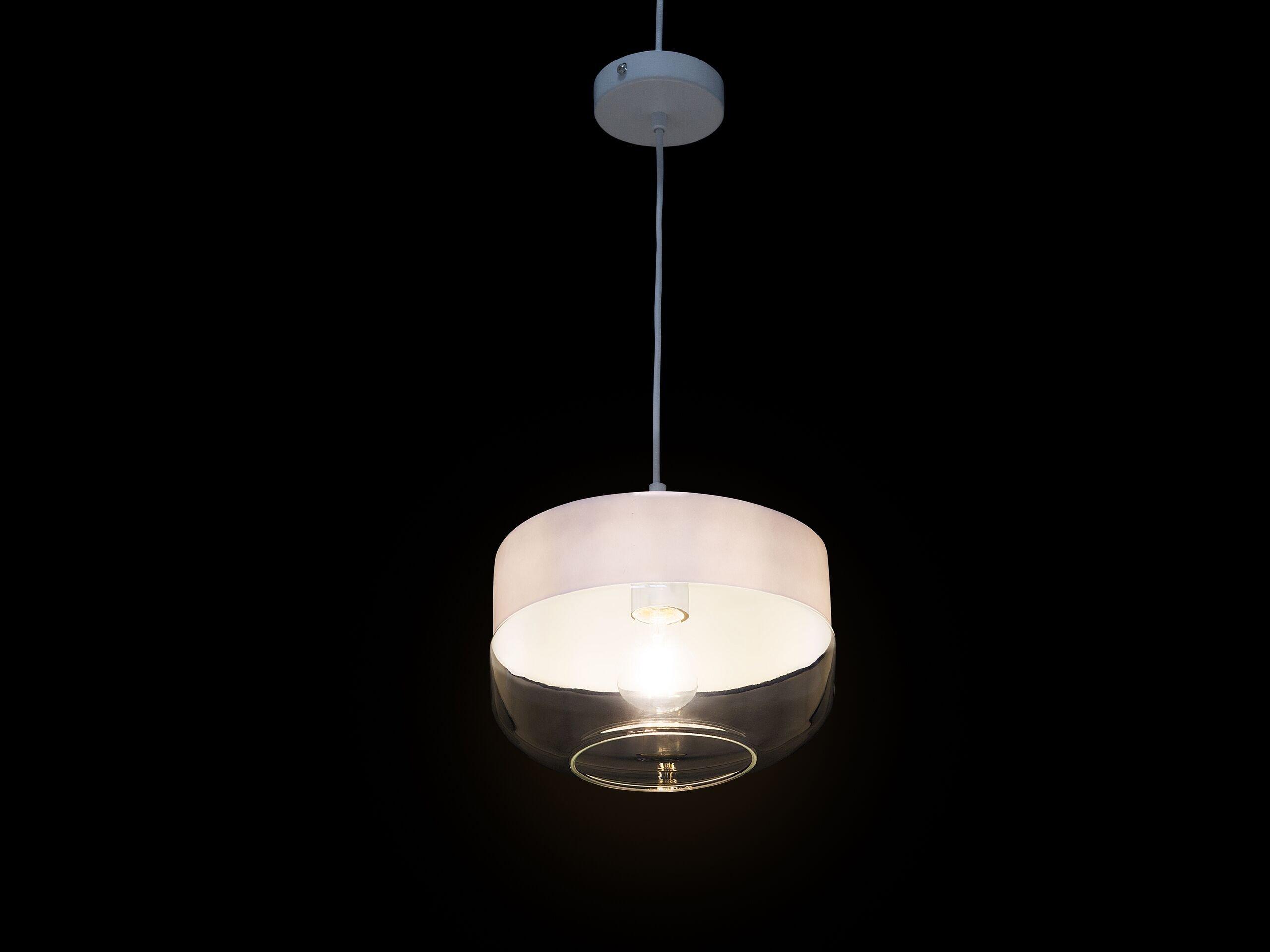 Beliani Lampe suspension en Verre Moderne MURRAY  